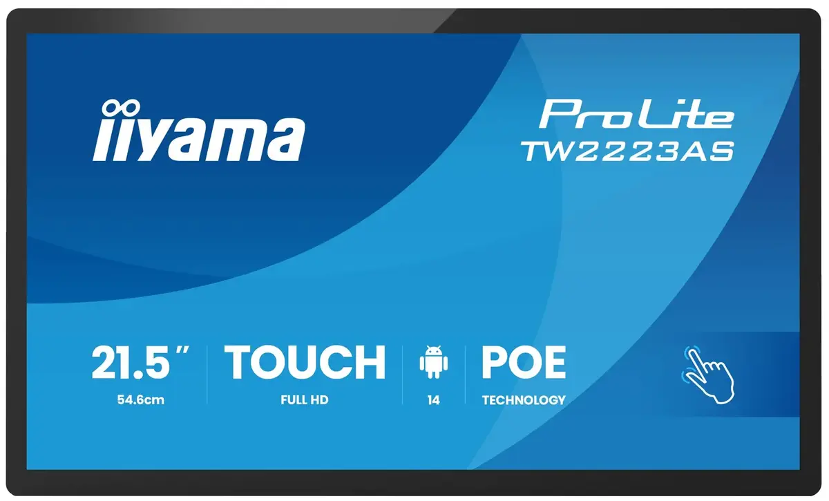 IIYAMA TW2223AS-B3P 21,5" M-Touch USB-C Android Photo 3