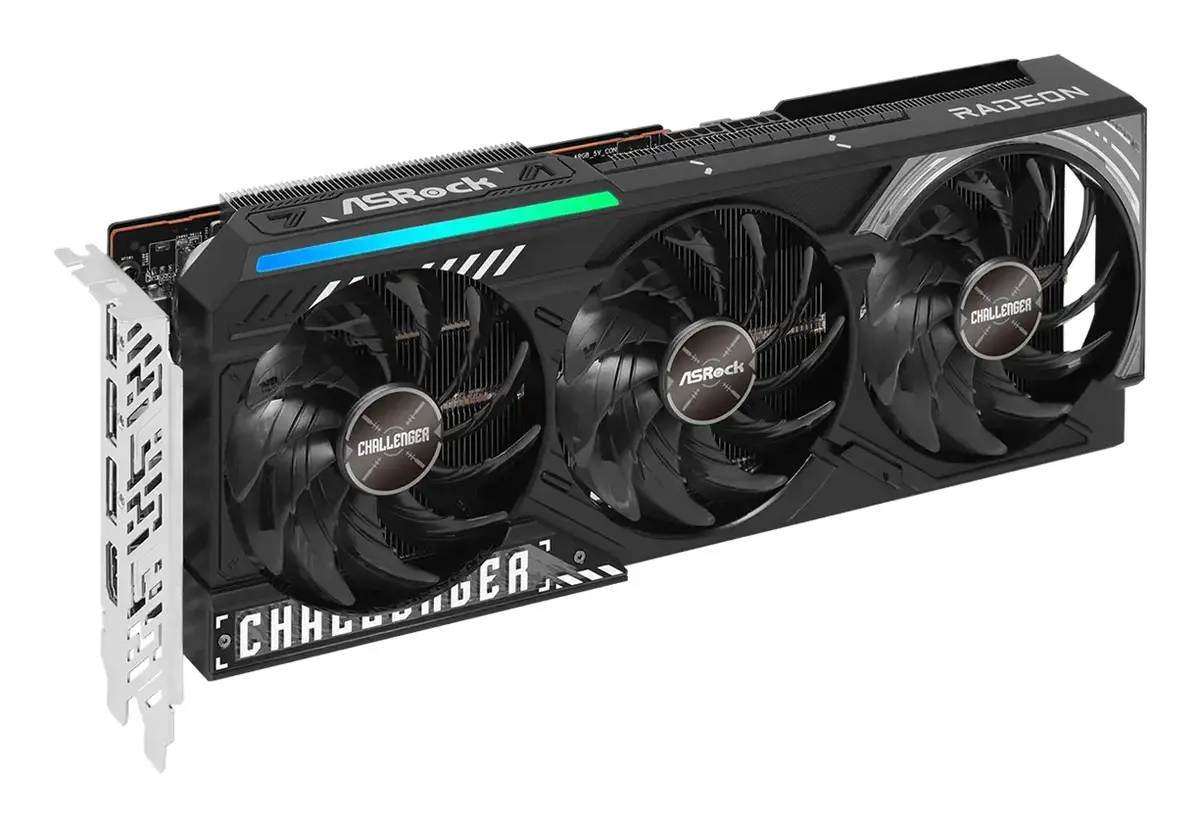 ASRock Radeon RX 9070 Challenger 16 ГБ видеокарта Photo 3