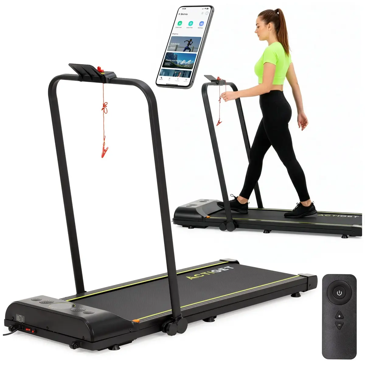 Springos ACT0171 electric treadmill Photo 2