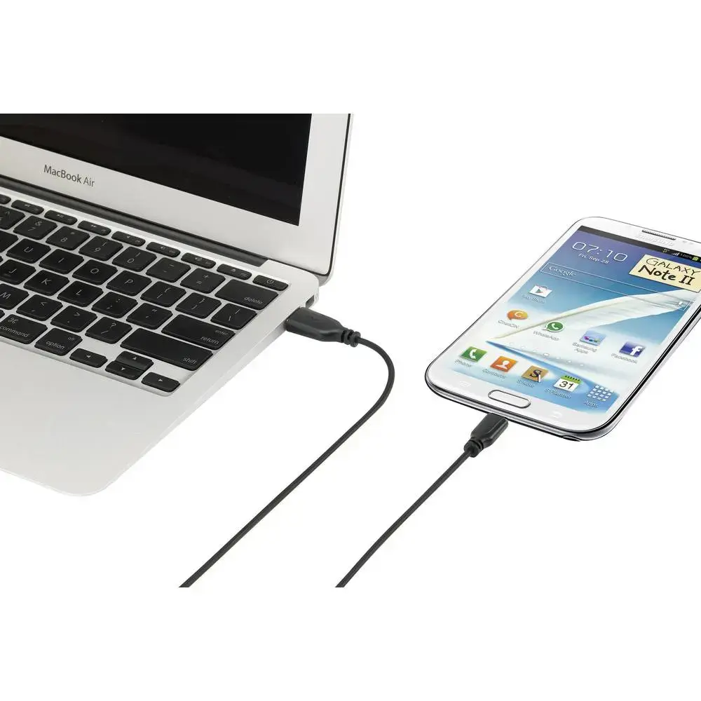 Renkforce RF-4032111 USB 2.0 kabelis USB A–Micro-USB B 1 m Photo 2