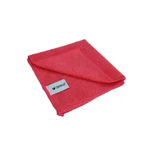 Cleaning microfiber cloths QLEANUP 30×30 cm 250 gsm 10 pcs red