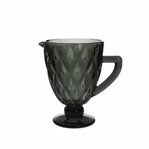 Glass Carafe Tognana Rombus 1.2 L, Grey