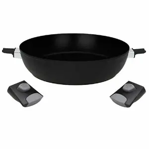 Frying Pan Tognana 28 cm with Removable Handles, Aluminium Body, Bakelite Soft-Touch, Induction Compatible