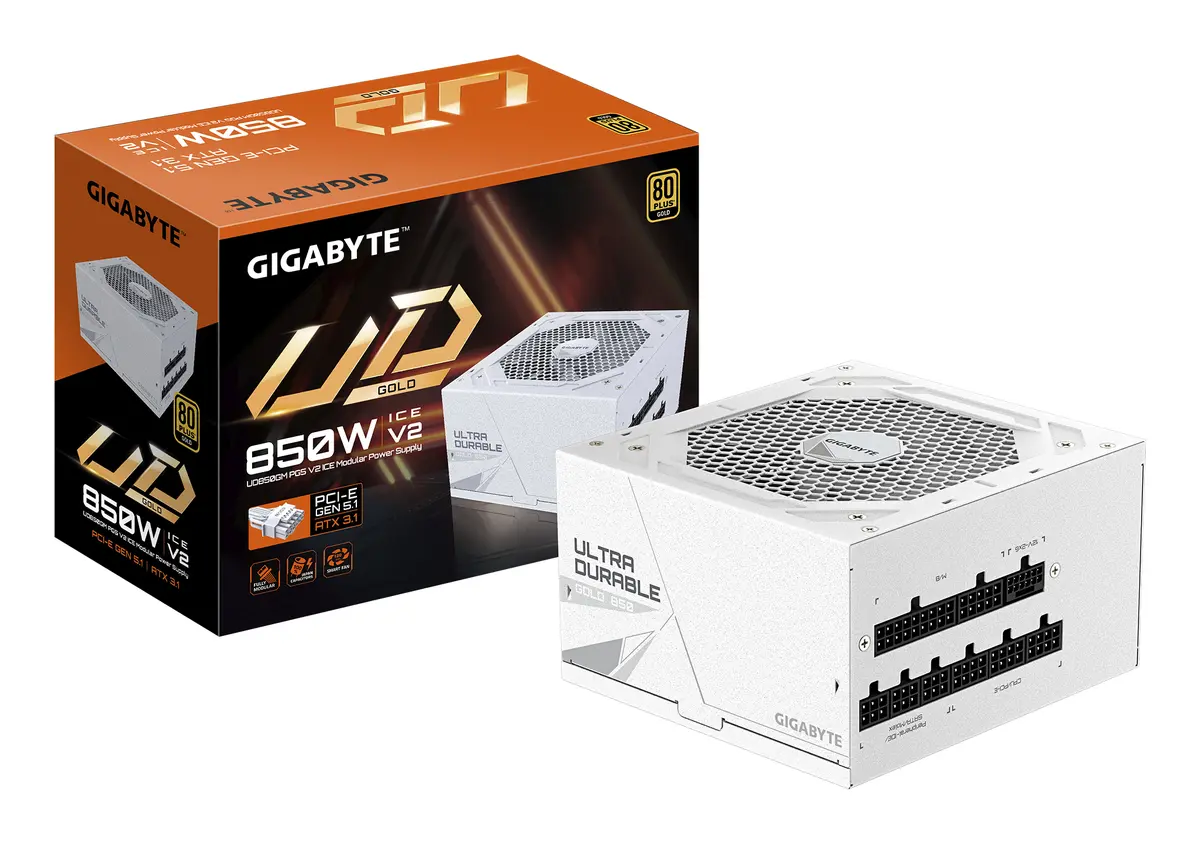 GIGABYTE UD850GM PG5 V2 ICE Barošanas