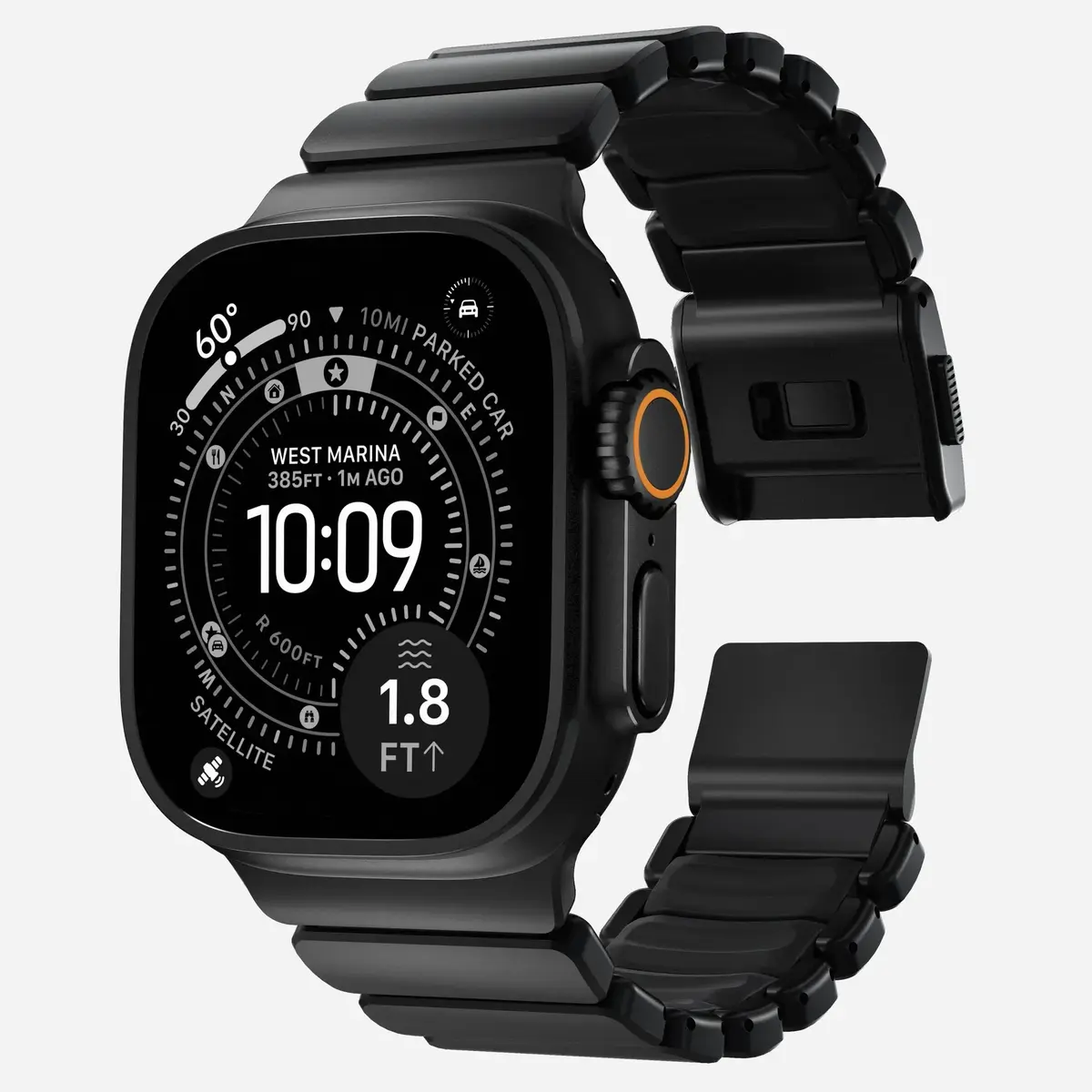 Siksniņa Nomad Stratos Band Black Titanium Photo 5