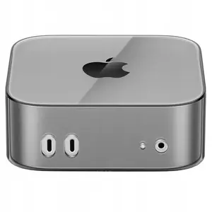 Protective TPU Case for Mac Mini M4 ORICO TP24-1-BK-EP, transparent front, black back