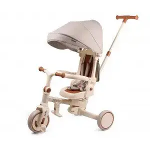 Tricycle milly mally Zippy Beige – children's three-wheeled bike, model 6378