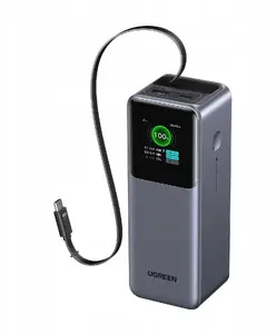 Портативный пауэрбанк UGREEN 20 000 мА·ч 165W (55987B) для зарядки ноутбуков, телефонов и планшетов