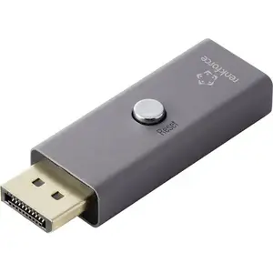 DisplayPort EDID Emulator Renkforce RF-6903988, aluminium housing, supports 7680x4320 @ 60Hz