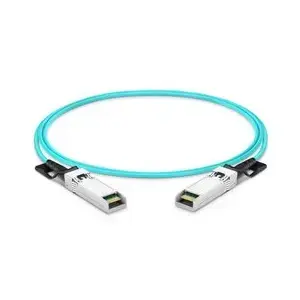 AOC optical cable Lightwin LWO-AOC-SFP28-5M-HPE — 5 m, OM3, SFP28–SFP28, aqua