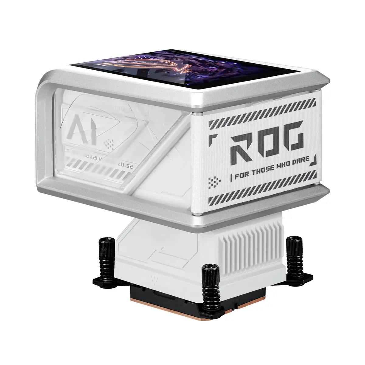 ASUS ROG RYUO IV 360 ARGB WHT šķidruma dzesētājs Photo 3