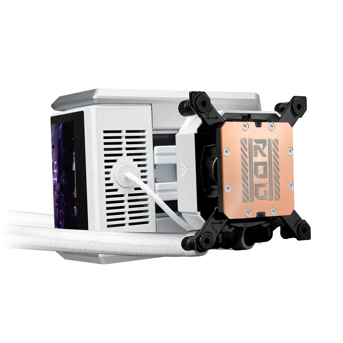 ASUS ROG RYUO IV 360 ARGB WHT šķidruma dzesētājs Photo 4