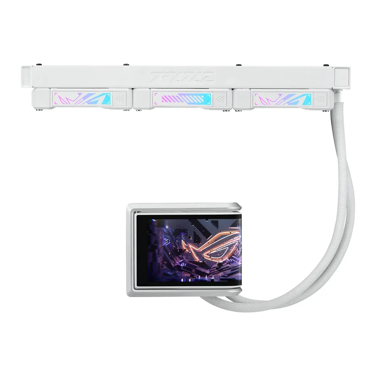 ASUS ROG RYUO IV 360 ARGB WHT šķidruma dzesētājs Photo 10