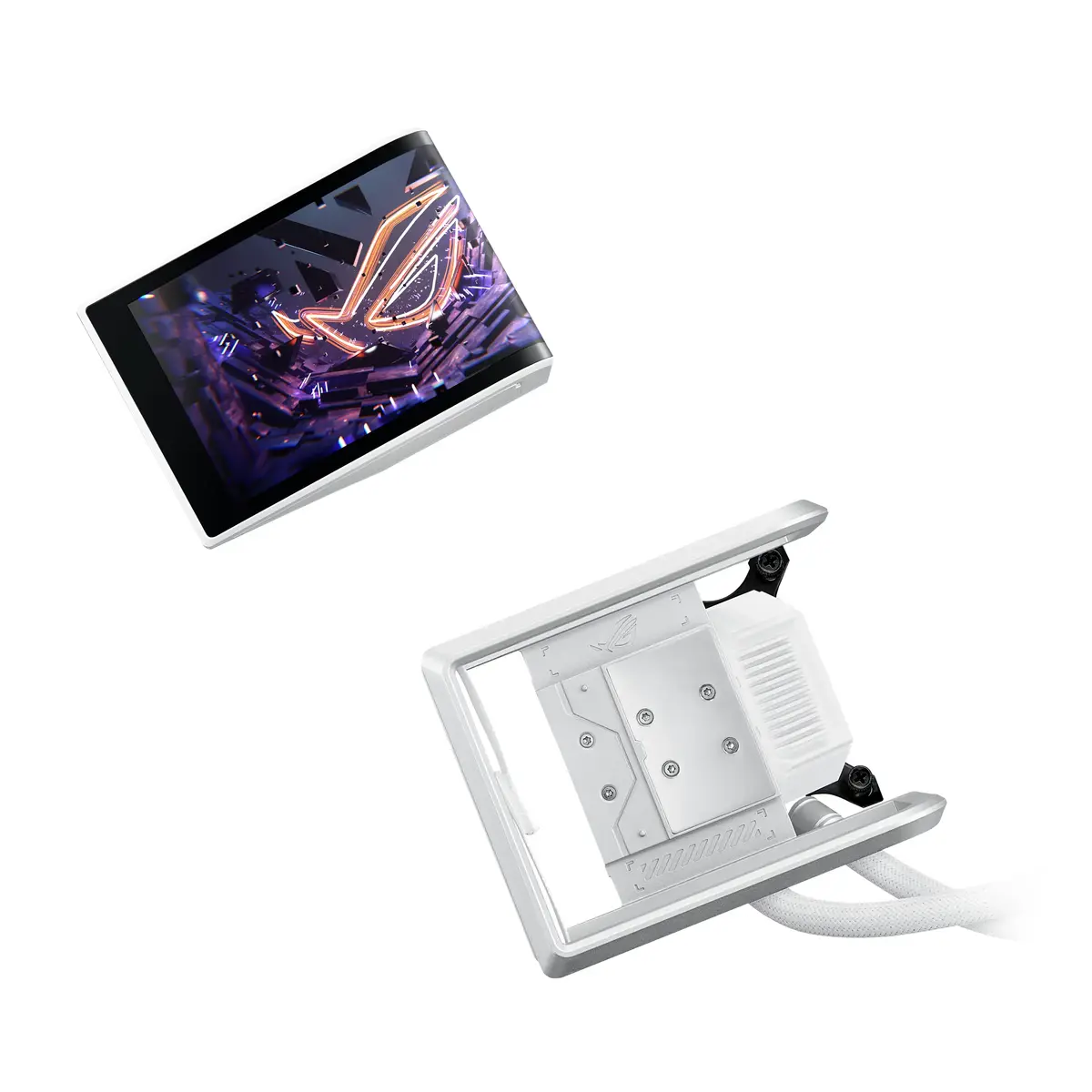 ASUS ROG RYUO IV 360 ARGB WHT šķidruma dzesētājs Photo 12