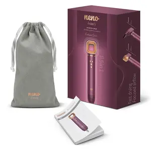 Мультистайлер NENO BEAUTY Neno Beauty Vio – ионный стайлер для волос, 1200 Вт, 5 насадок, керамическое покрытие, 4 уровня нагрева