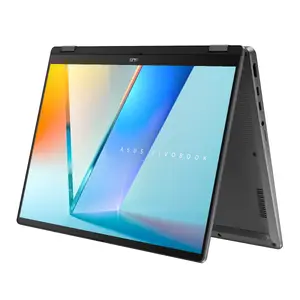Гибридный (2-в-1) ноутбук ASUS Vivobook 14 Flip TP3407SA-DS74T — Intel Core Ultra 7 256V, 14" WUXGA сенсорный экран, 16 ГБ LPDDR5x, 1 ТБ SSD, Intel Arc 140V, Windows 11