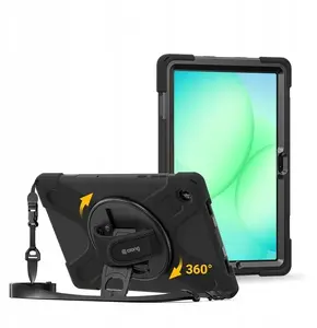 Tablet case Crong Defender Plus for Samsung Galaxy Tab A11+ 10.9" black
