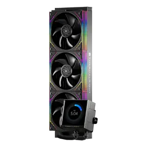 All-in-one šķidruma dzesētājs Thermalright Peerless Vision 360 ARGB — 120 mm ventilatori, FDB, melns, vairāku socket atbalsts
