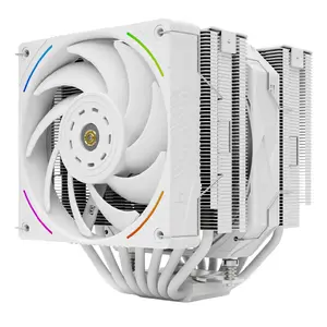Thermalright Royal Pretor 130 Ultra processor air cooler, 130 mm fan, white, supports AM5/AM4/LGA1700/LGA1200/LGA2066/LGA2011