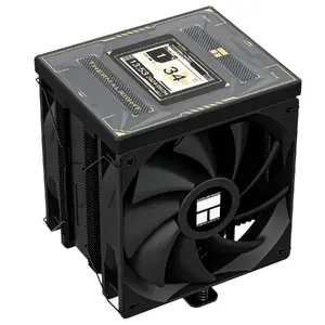 Радиатор/кулер Thermalright Burst Assassin 120 Vision, вентилятор 120 мм, FDB, чёрный, поддержка AM5/AM4/LGA1700/115x/1200/1156/1155/1151