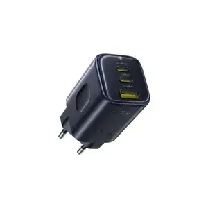 Сетевое быстрое зарядное Baseus PicoGo AE11 67W USB-A + 2×USB-C QC PD, чёрный
