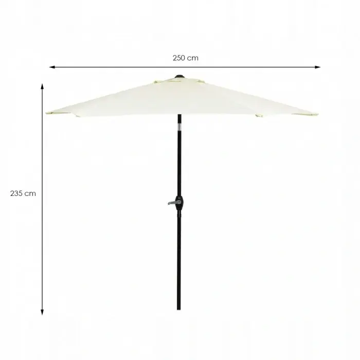 Напольный садовый зонт Springos GU0013 250 см Photo 4