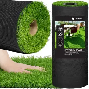 Artificial grass Springos GA0043 2 m for terrace balcony, UV-resistant, pile height 32 mm