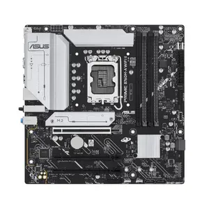 Motherboard ASUS PRIME B760M-A WIFI II micro ATX, Intel B760, LGA 1700, DDR5, 4 DIMM slots, up to 256 GB, Wi‑Fi 6E, 2.5Gb Ethernet