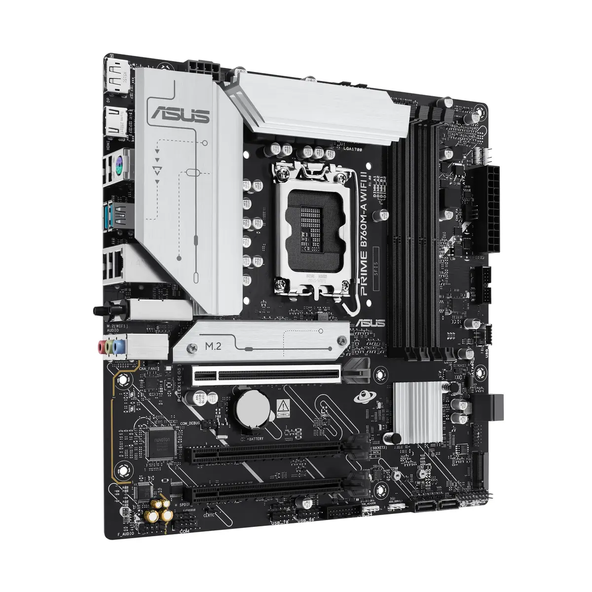 ASUS PRIME B760M-A WIFI II micro ATX motherboard Photo 2