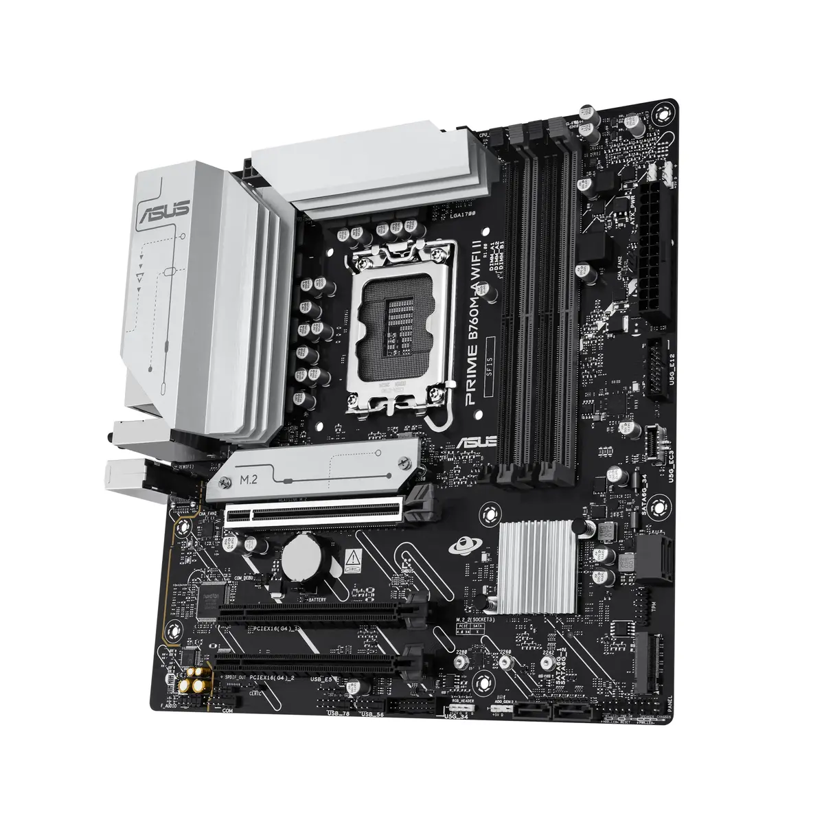 ASUS PRIME B760M-A WIFI II micro ATX motherboard Photo 4
