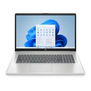Laptop HP 17‑cp2008na AMD Ryzen 5 7520U, 17.3" Full HD, 8 GB LPDDR5, 512 GB SSD, Wi‑Fi 6, Windows 11 Home, Silver