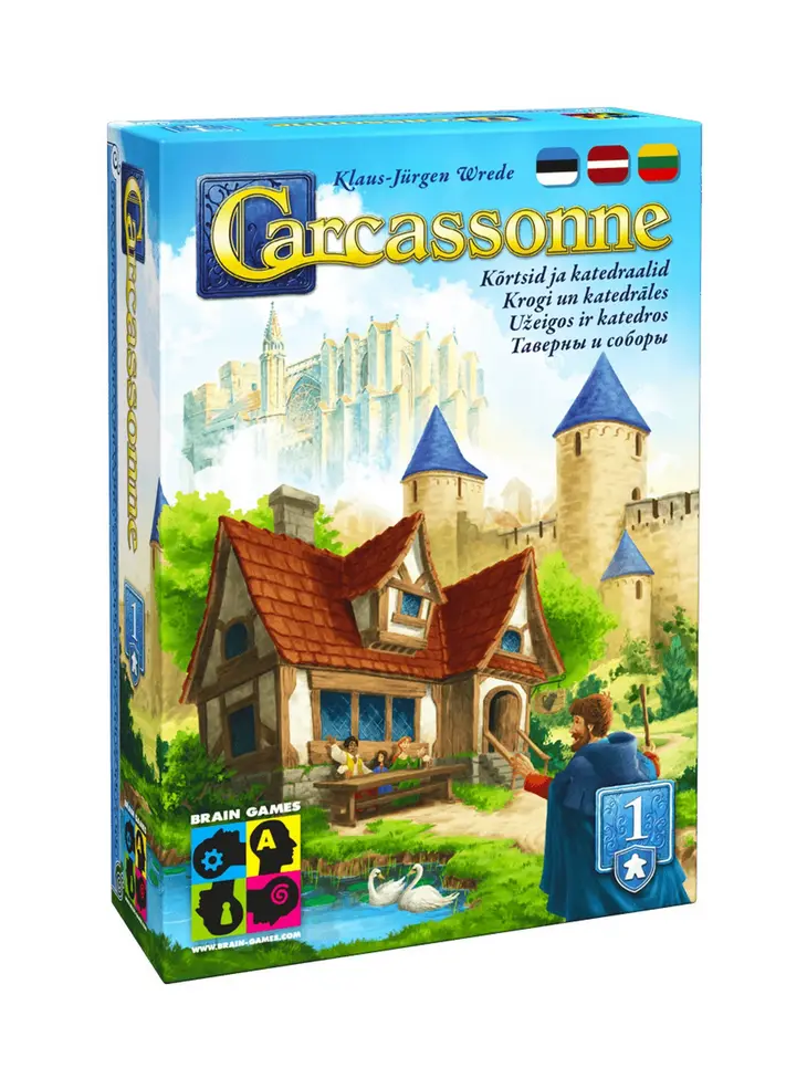 Paplašinājums galda spēlei Brain Games Carcassonne: