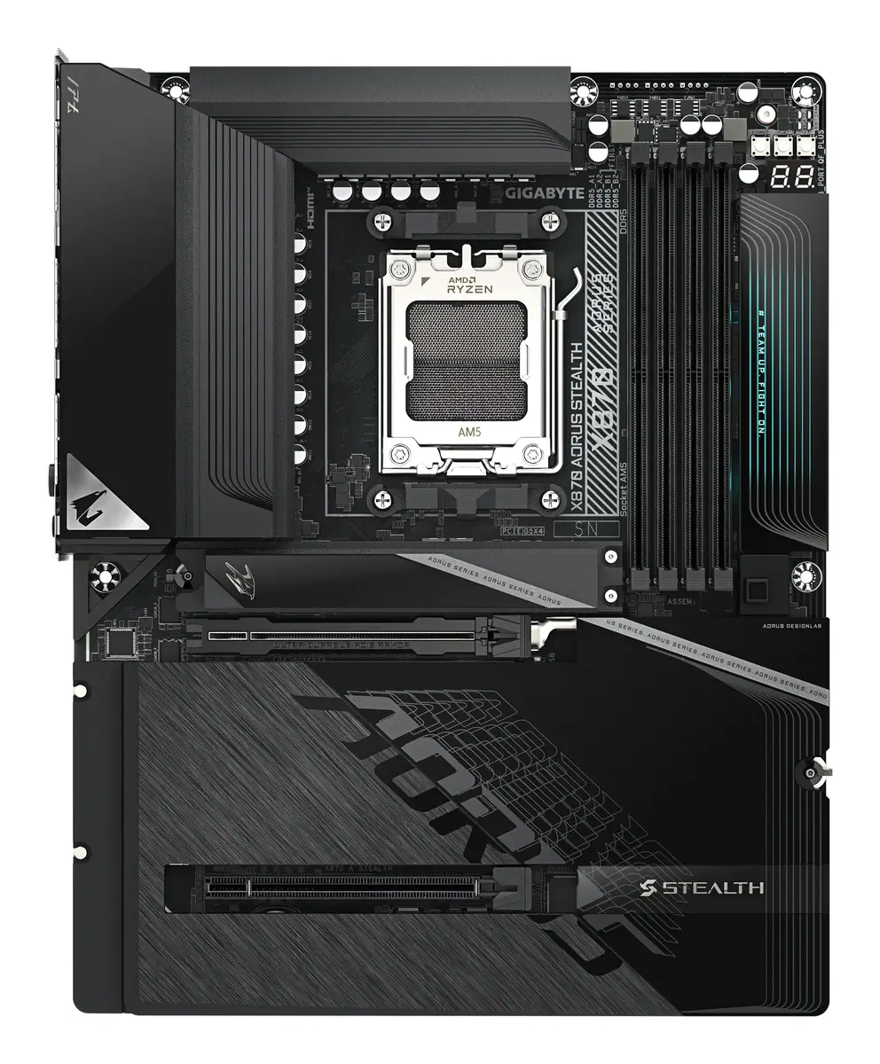 Mātesplate GIGABYTE X870 AORUS STEALTH Photo 2