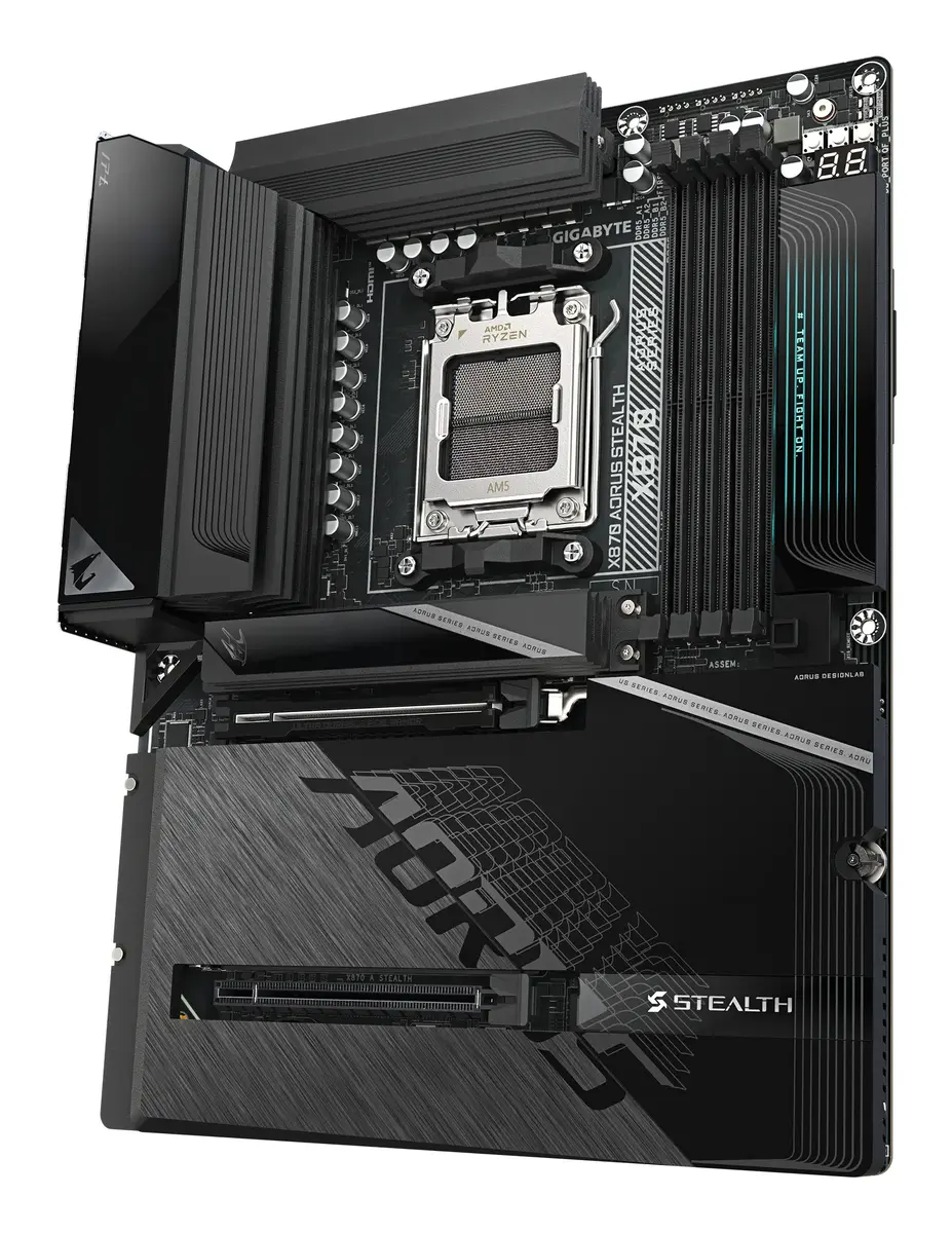 Mātesplate GIGABYTE X870 AORUS STEALTH Photo 4
