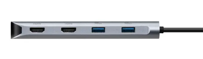 Targus Dual Video Mobile Dock dokstacija ar 140W EPR Pass-Thru Photo 5