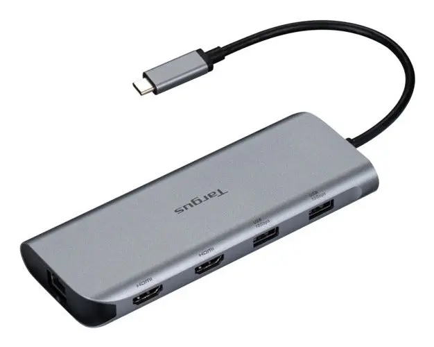 Targus Dual Video Mobile Dock dokstacija ar 140W EPR Pass-Thru Photo 8