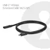 club 3d USB-C pagarinājuma kabelis 40Gbps 1 m Photo 2
