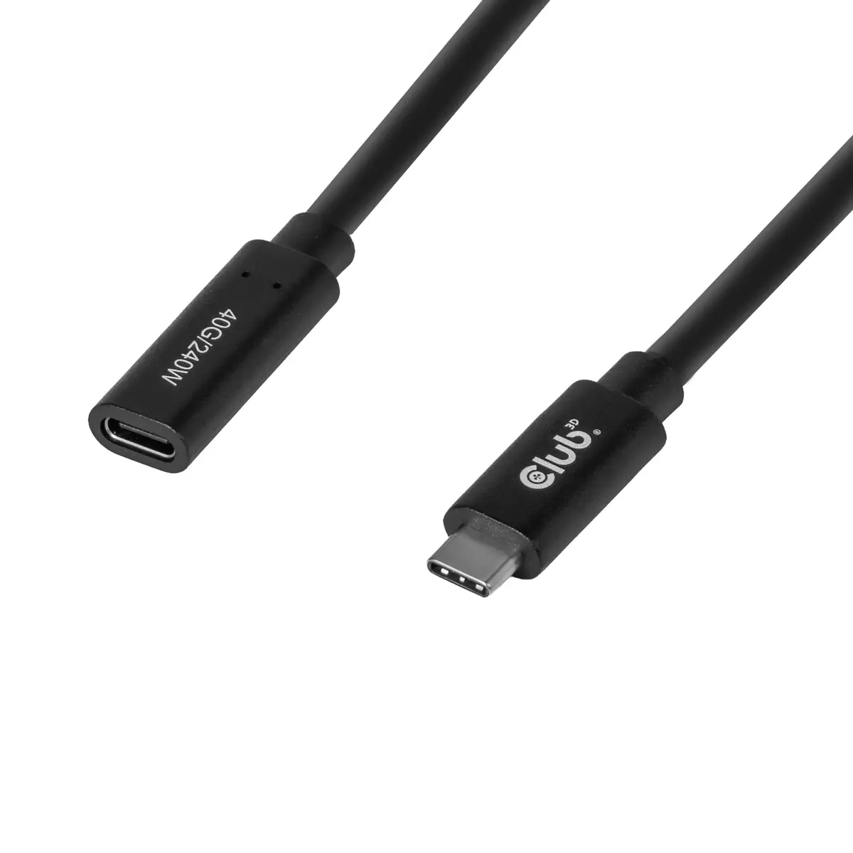 club 3d USB-C pagarinājuma kabelis 40Gbps 1 m Photo 6