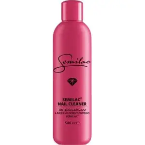 Жидкость для обезжиривания ногтей SEMILAC Nail Cleaner 500 мл — подготовка для лака и гель-лака
