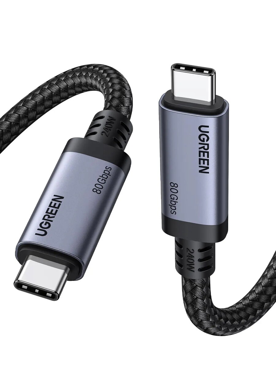UGREEN 65383 USB4 Gen 3x2 USB-C kabelis Photo 1