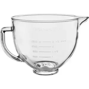KitchenAid 5KSM5GB Стеклянная чаша для планетарных миксеров Прозрачная