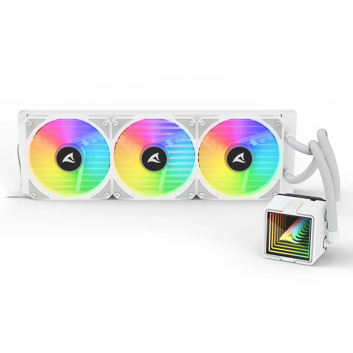 Sharkoon S100 ARGB 360 mm CPU AIO cooler Photo 4