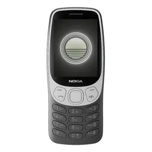 Feature phone NOKIA 3210 (2024) — 4G VoLTE, 2.4" 320×240, 2 MP, 64/128 MB, Dual SIM, 1450 mAh, Grunge Black