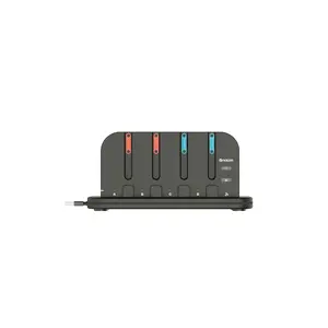 Uzlādes komplekts Nintendo Switch 2 – nacon SWITCHNEWDOCK+JC, melns