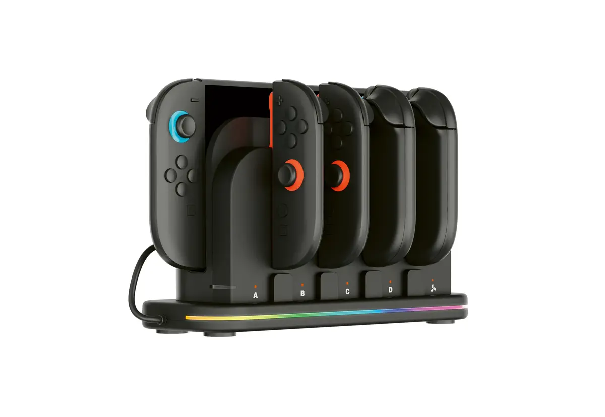 nacon SWITCHNEWDOCK+JC набор для зарядки для Nintendo Switch 2 Photo 3