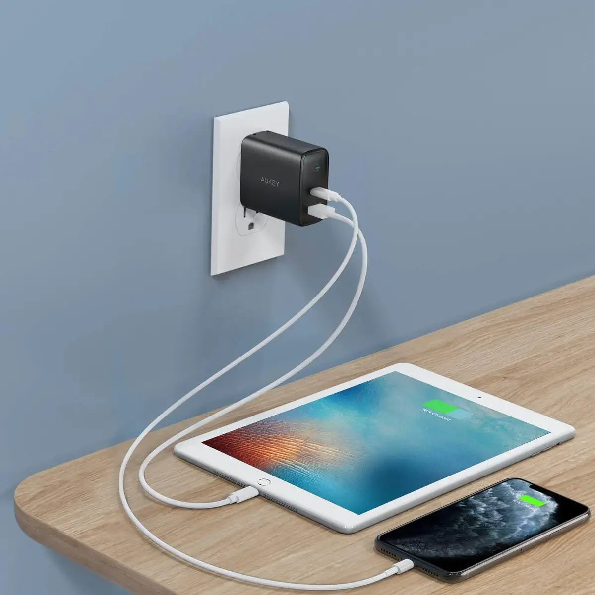 Aukey AUKEY Focus Duo Universal сетевое зарядное Photo 3