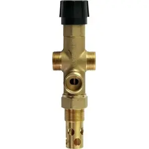 Safety Thermal Valve ZEN-POL Regulus DBV-1 95°C with 3/4” connection and insulation