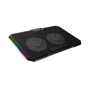 Laptop cooling pad NATEC Fury GUNBAI G3 RGB — USB-powered cooling pad with RGB lighting