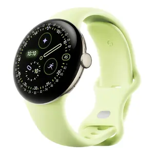 Viedpulkstenis Google Pixel Watch 4 41 mm AMOLED Gold, 32 GB, 2 GB RAM, Wi‑Fi, GPS, 325 mAh, fluorelastomēra siksniņa (S/L), ūdensizturība 50 m