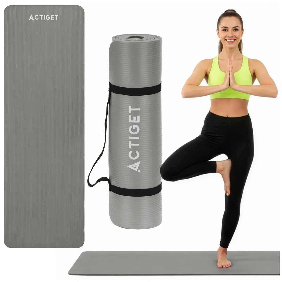 Springos ACT0019 exercise mat — NBR 183×61×1 cm Photo 3